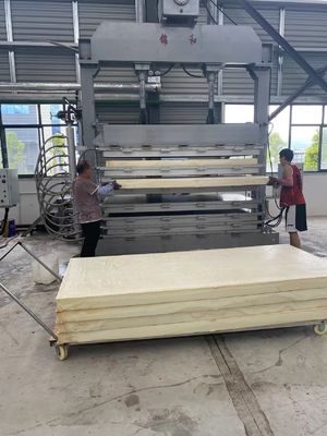 EVA köpük baskı makinesi 30 ton sıkıştırma gücü 6-12 katman