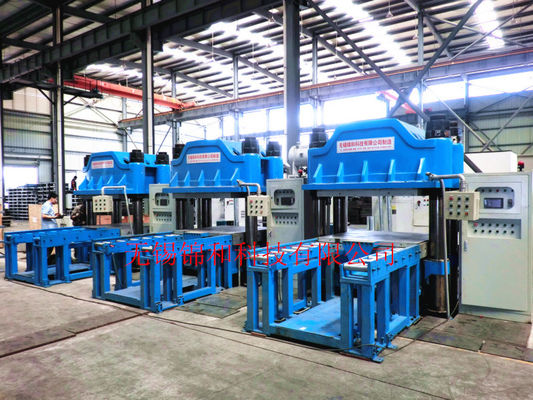 4 Sütunlu Kauçuk Hidrolik Sıkıştırma Kalıplama Pressi 2000x2000mm Isıtma Plağı