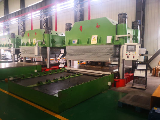Otomatik Hidrolik Kauçuk Pres Makinesi Kalıplama Yağ Üretimi 4 Sütun Yapısı