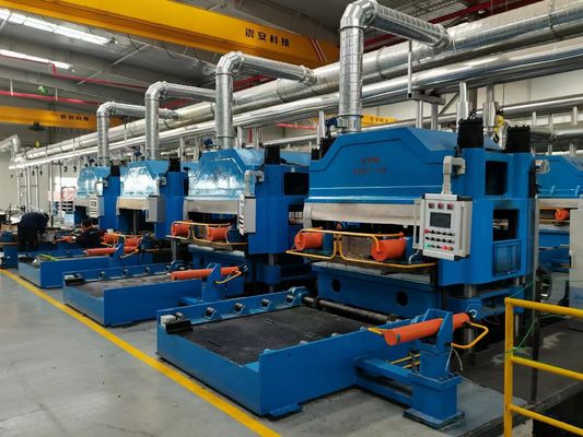 Formasyon Hidrolik Kauçuk Pres Makinesi Sıkıştırma Kalıplama Makinesi 900mm Isıtma Plağı
