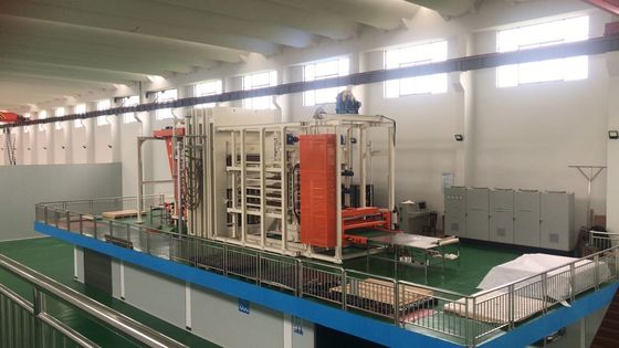 PLC Kontrolü Çok Katmanlı Pres 500T - 10000T Sıkıştırma Isı Hidrolik Pres